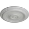 Ekena Millwork Traditional Ceiling Medallion (Fits Canopies up to 2 3/4"), Hand-Painted Frost, 12"OD x 1"P CM12TRFRF - alternate 3